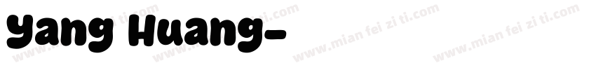Yang Huang字体转换